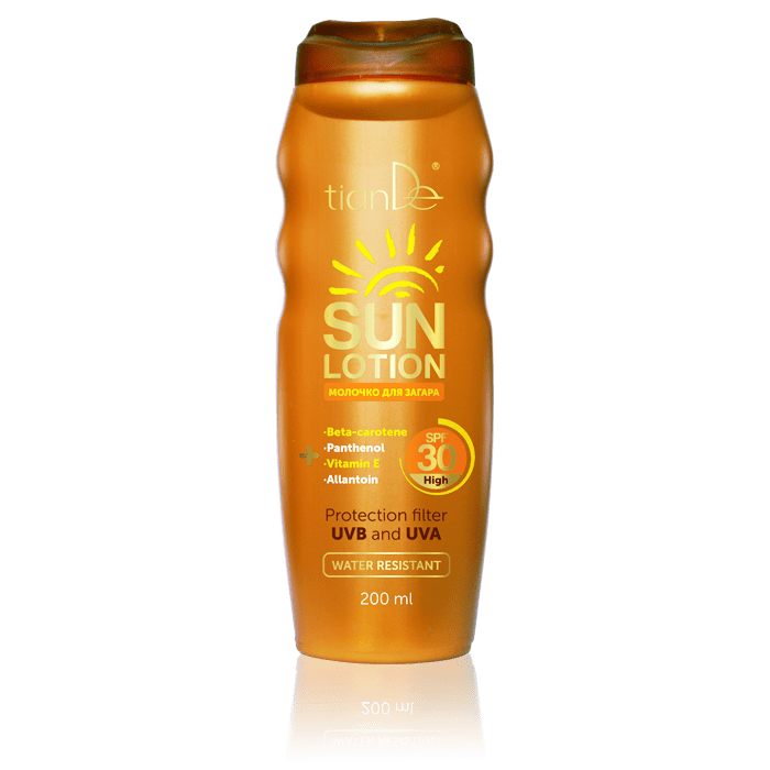 Слънцезащитно мляко SPF 30 Tiande