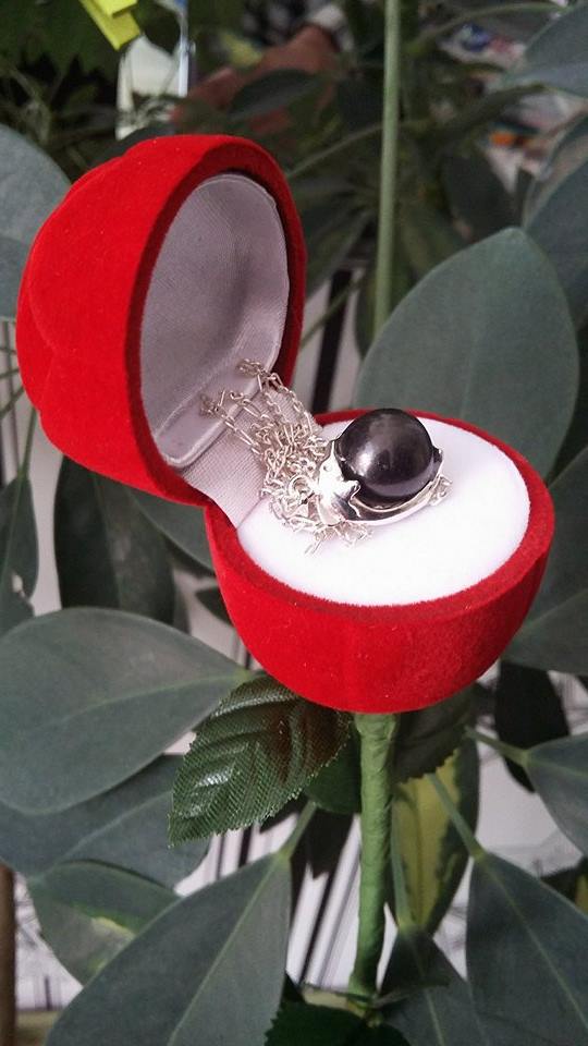Делфинче с топче - сребро_Булман Шунгит_shungite.space_4