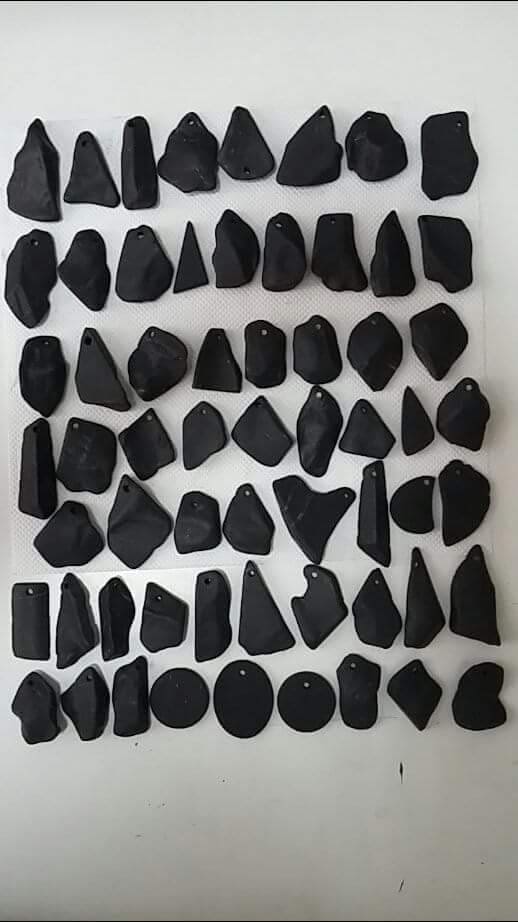 Медальони с неправилна форма_Булман Шунгит_shungite.space_1